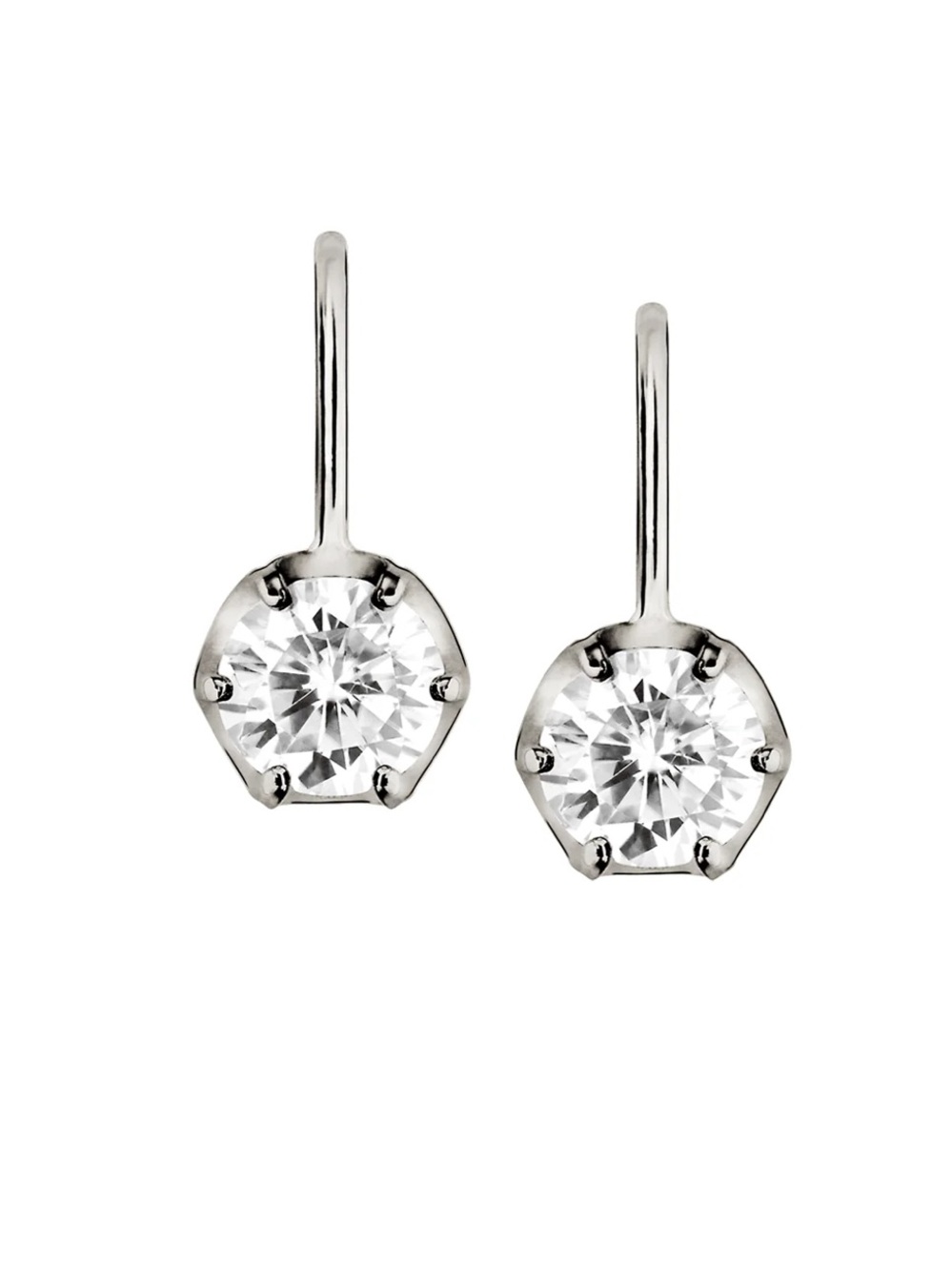 Cecilia 2.5 CT Moissanite Sterling Earrings